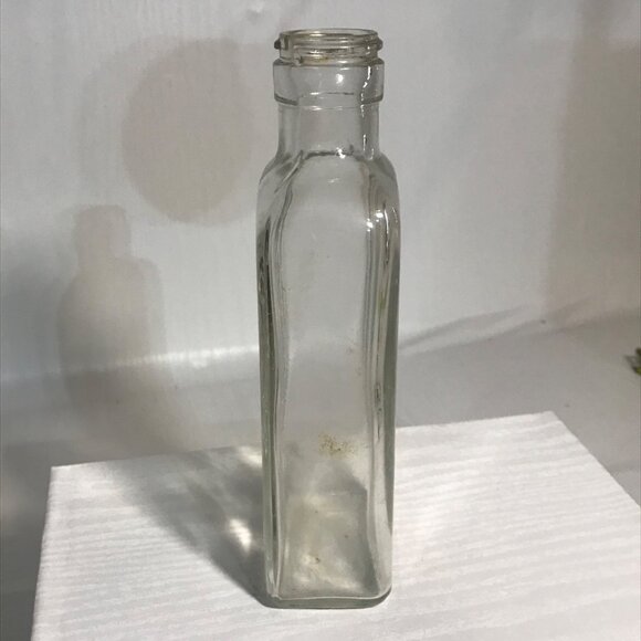 Vintage Rawleigh's Clear Glass Bottle 1924 Nostalgic Embossed 7" - Picture 4 of 6